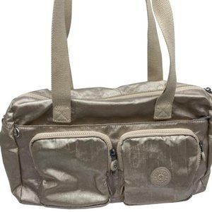 Kipling Tan Nylon Handbag